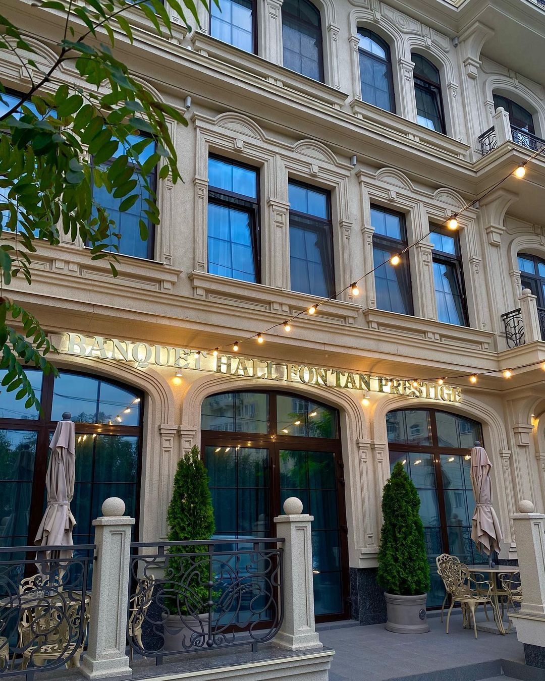 Ресторан Fontan Prestige. Фото: instagram.com/fontan.prestige.restaurant