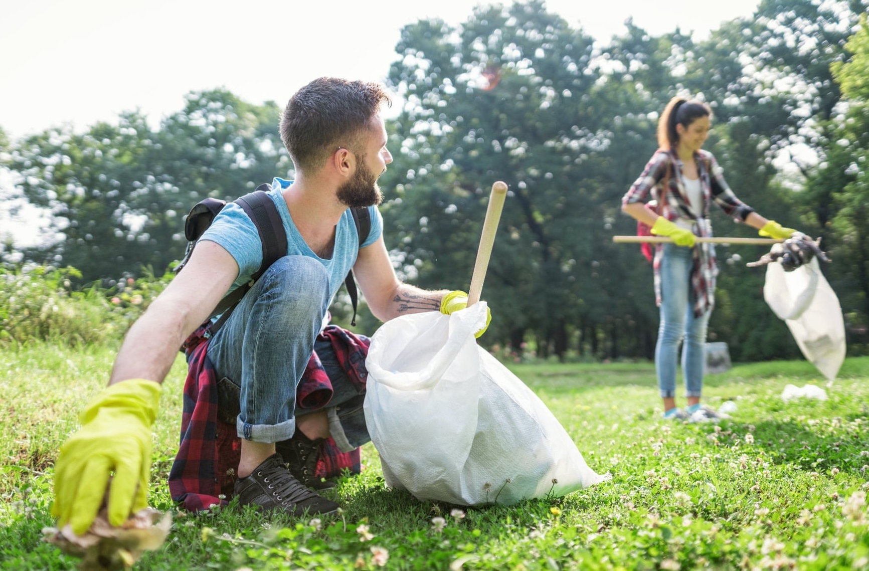 Супер-субботник в Аркадии