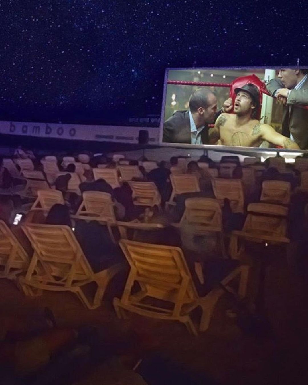 Кино на 10 станции Фонтана. Фото: instagram.com/kino_na_plyazhe