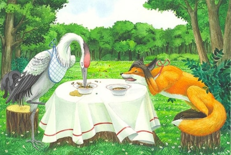 Кукольный спектакль" Легенда о лисице и журавле"