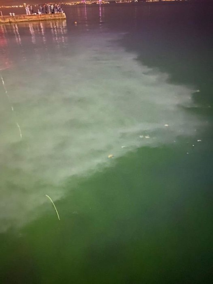 На "Ланджероне" заметили слив канализации: владелец "Немо" все отрицает. Фото: Сергей Проценко