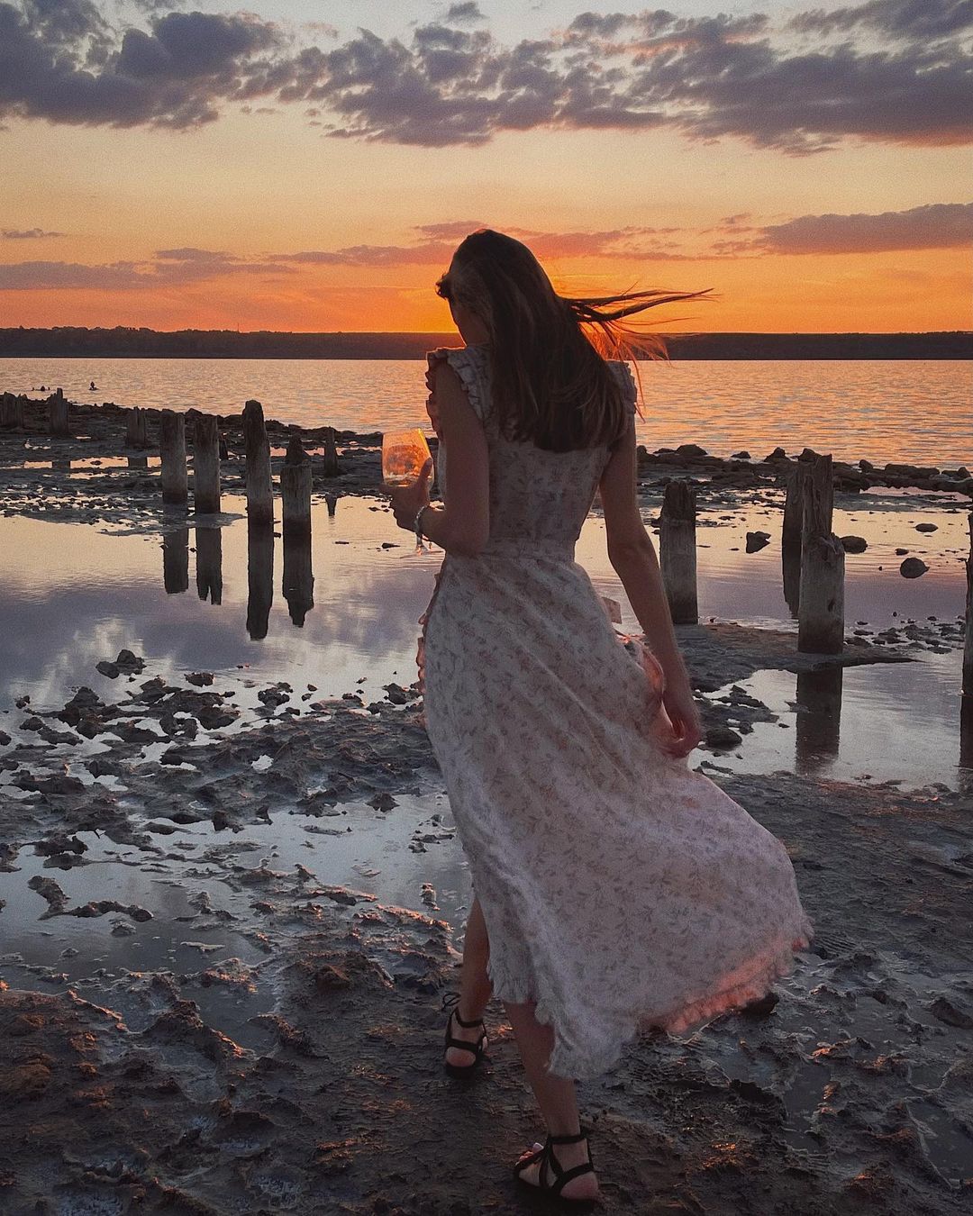 Как выглядит Куяльницкий лиман в сентябре 2021 года. Фото: instagram.com/mari9a09