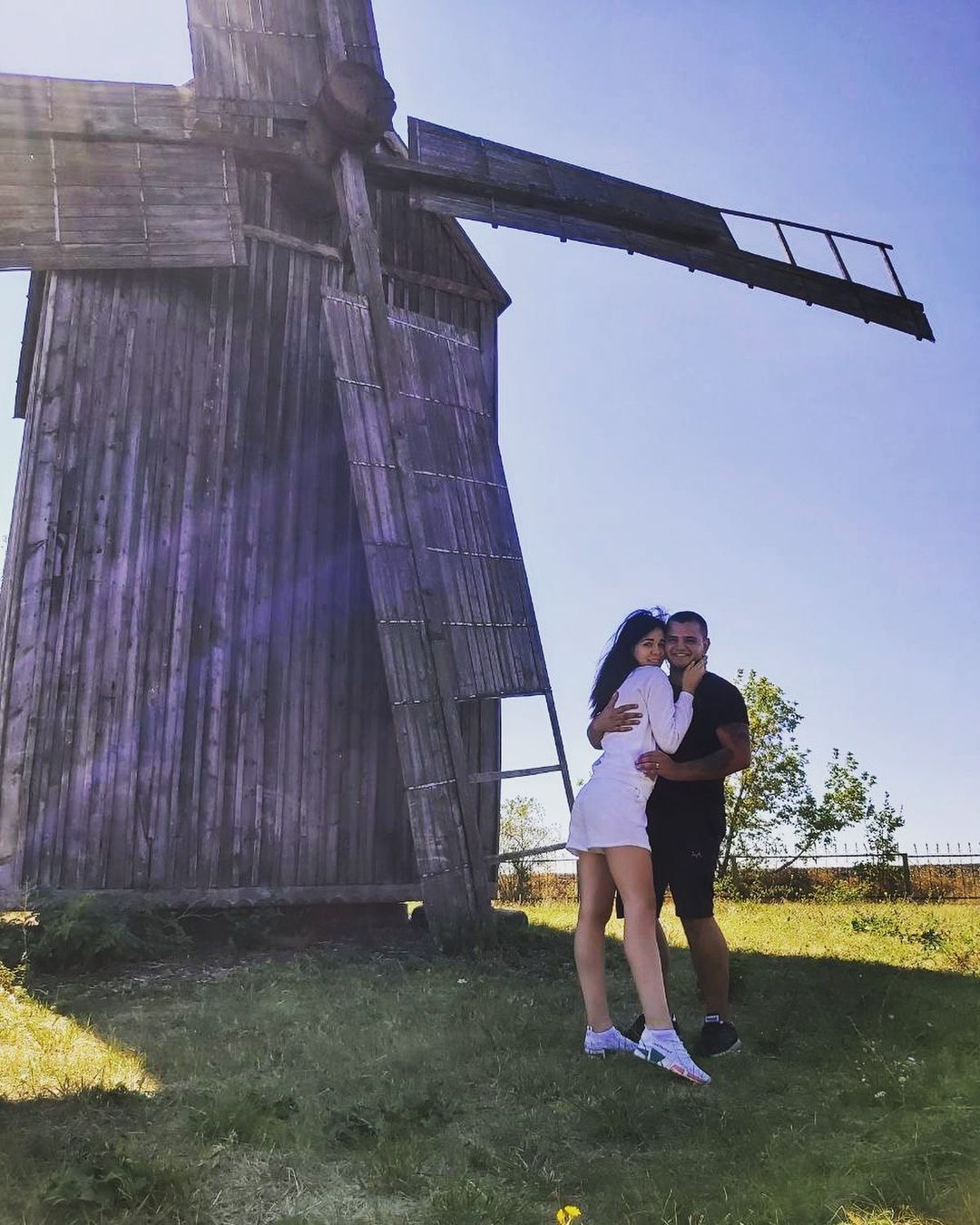 Деревянная мельница в селе Будеи. Фото: instagram.com/olga__vlasenko___