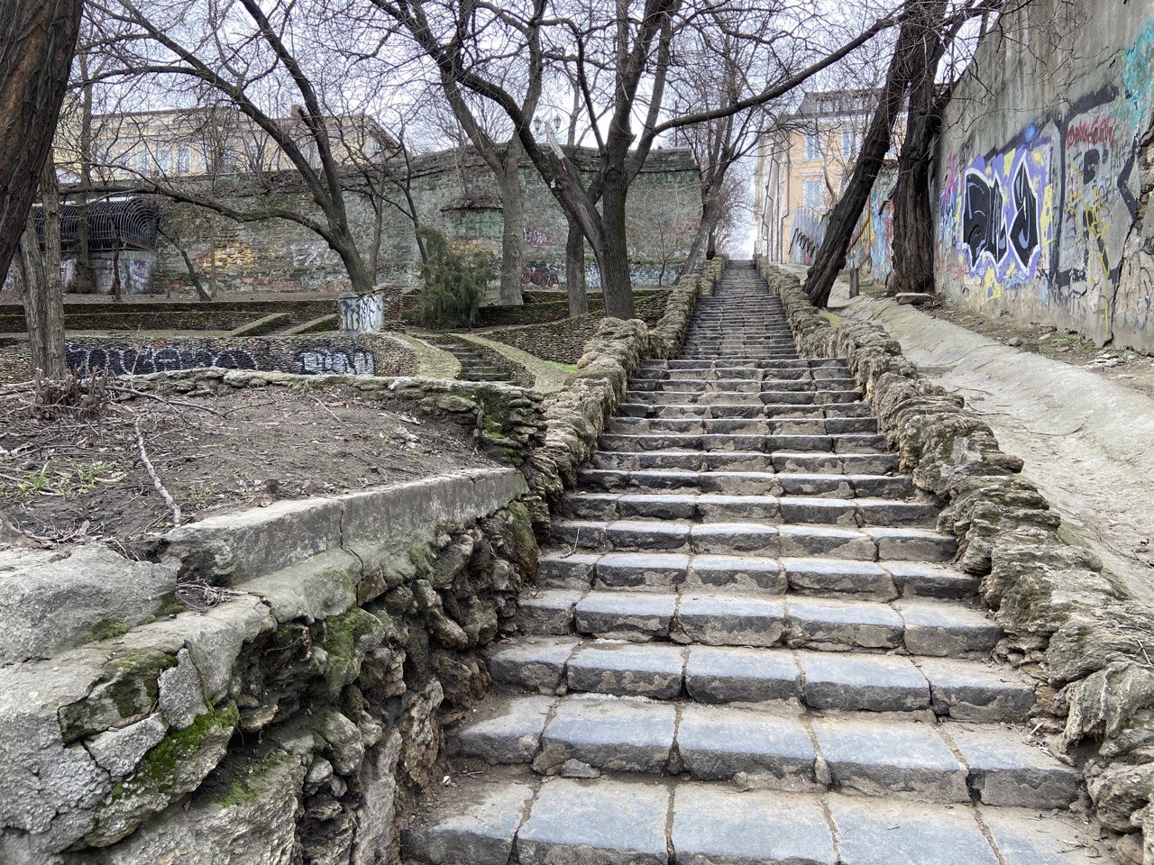 Лестница с Дерибасовской на Польский спуск