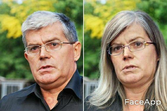Коллаж: FaceApp