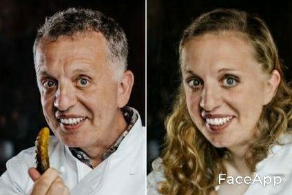 Коллаж: FaceApp