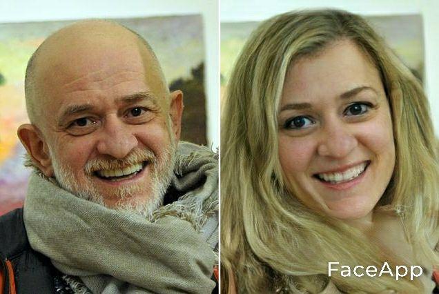 Коллаж: FaceApp