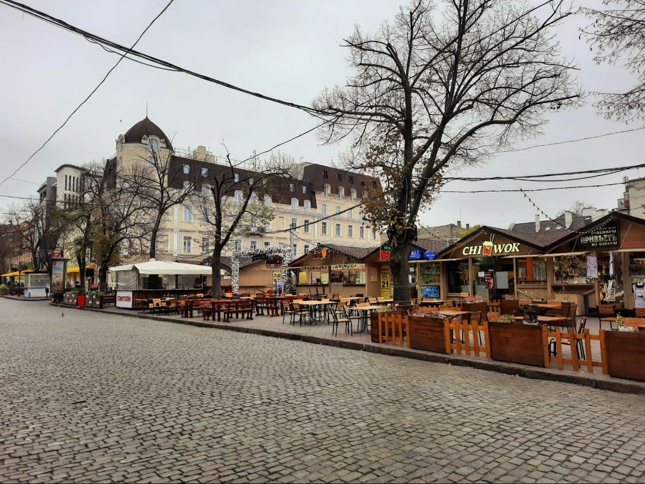 Осень на Дерибасовской: фоторепортаж с самых красивых мест города