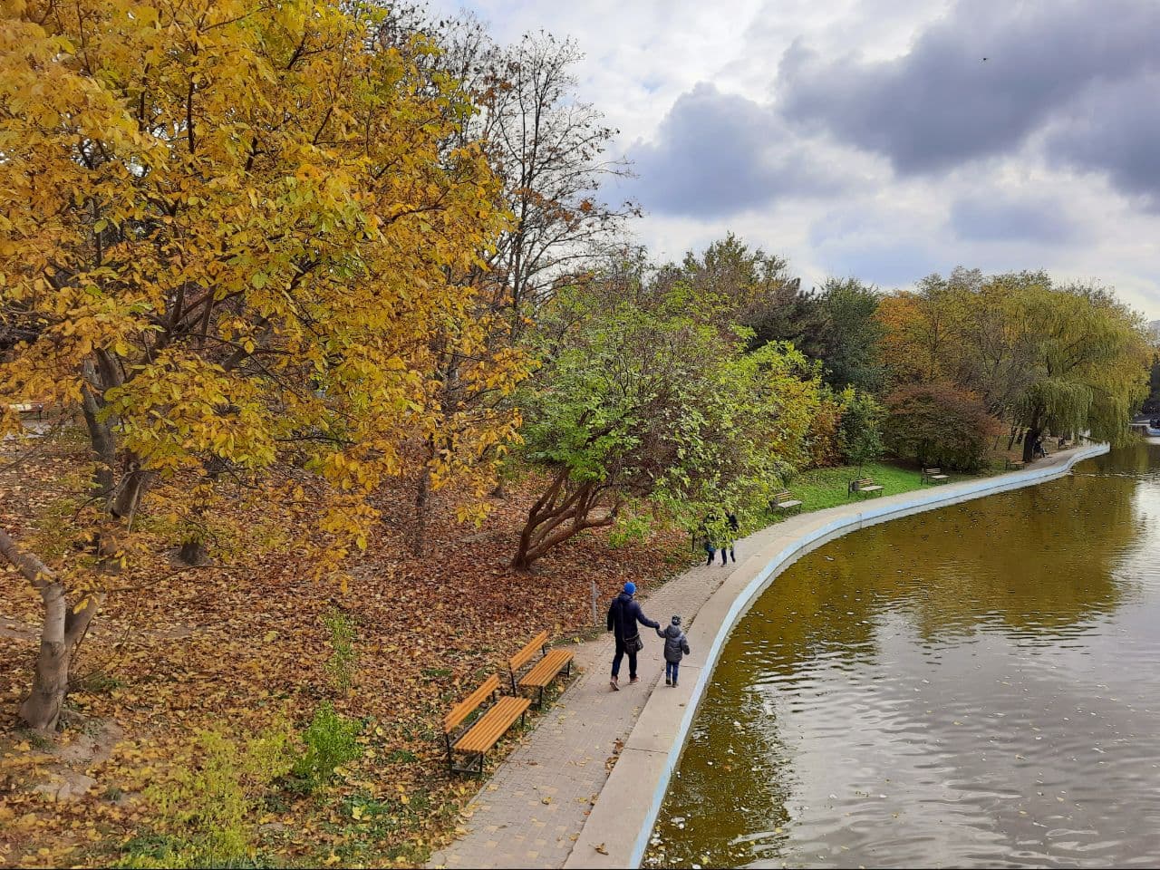 Осень в парке Победы Одессы: фоторепортаж с самых красивых мест города. Фото автора