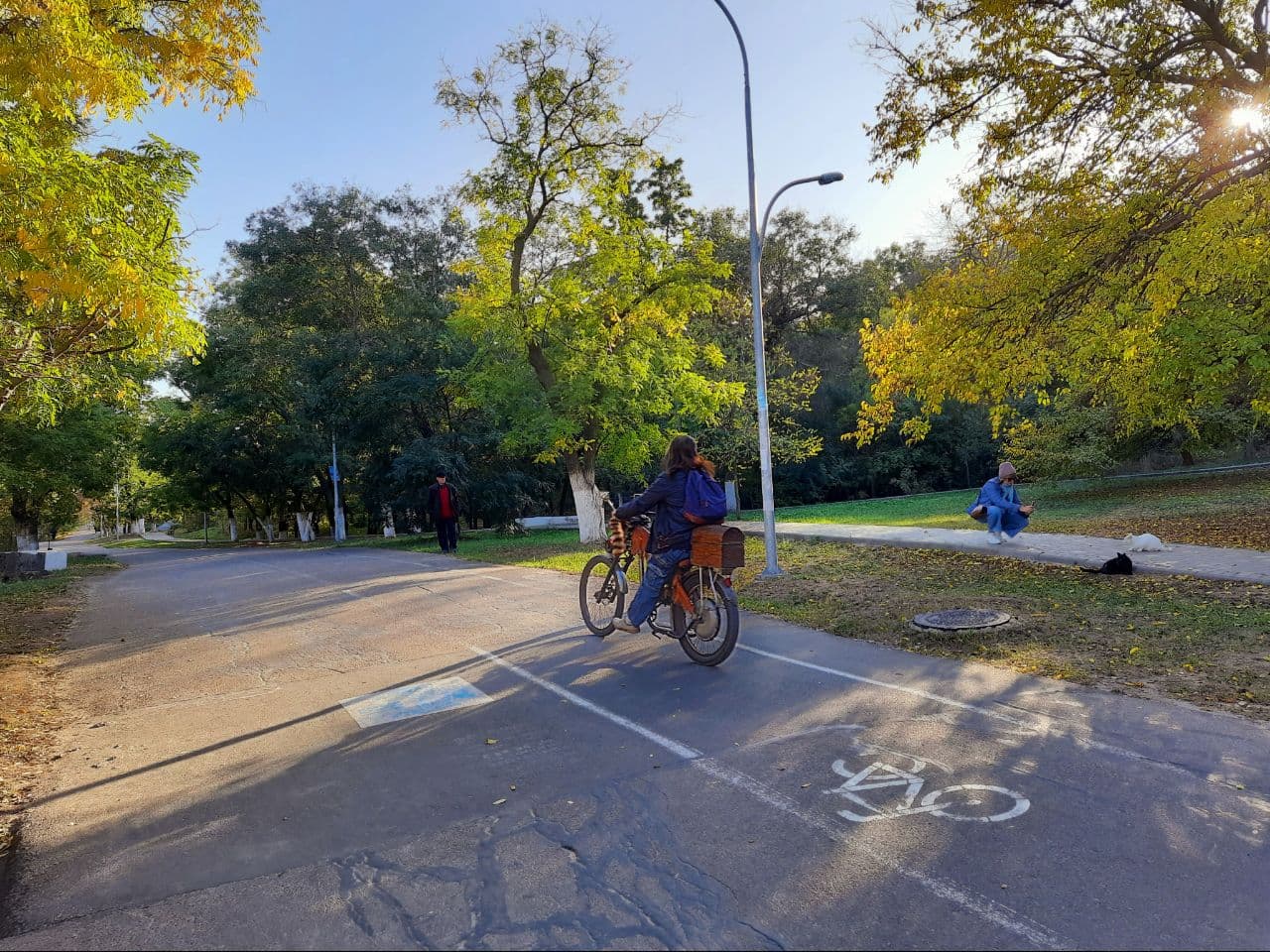 Осень на Трассе Здоровья в Одессе: фоторепортаж с самых красивых мест города. Фото автора