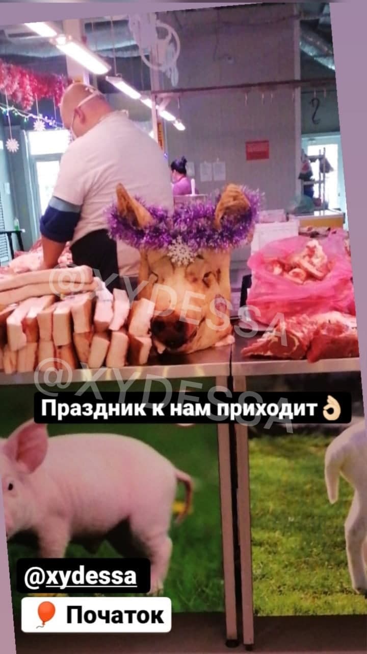 Креатив по-одесски: как местные жители начали подготовку к Новому году. Фото: ХО