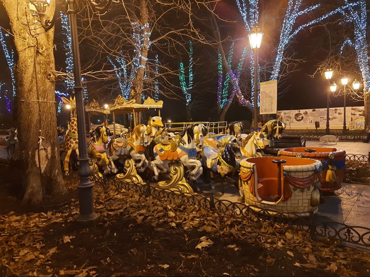 Установка елок, карусель и праздничная подсветка: в Одессе начали подготовку к Новому году