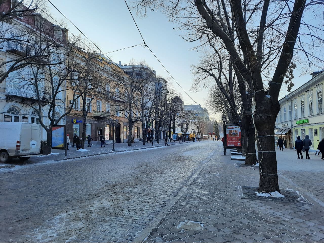 Заснеженные пляжи и лютый мороз: как выглядит Одесса в январе 2021 года. Фото Марины Повертайло