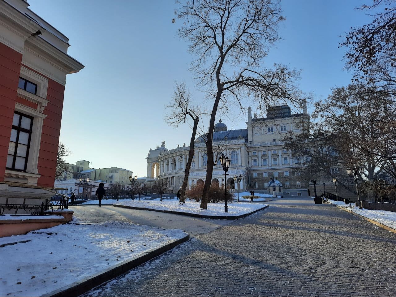 Заснеженные пляжи и лютый мороз: как выглядит Одесса в январе 2021 года. Фото Марины Повертайло