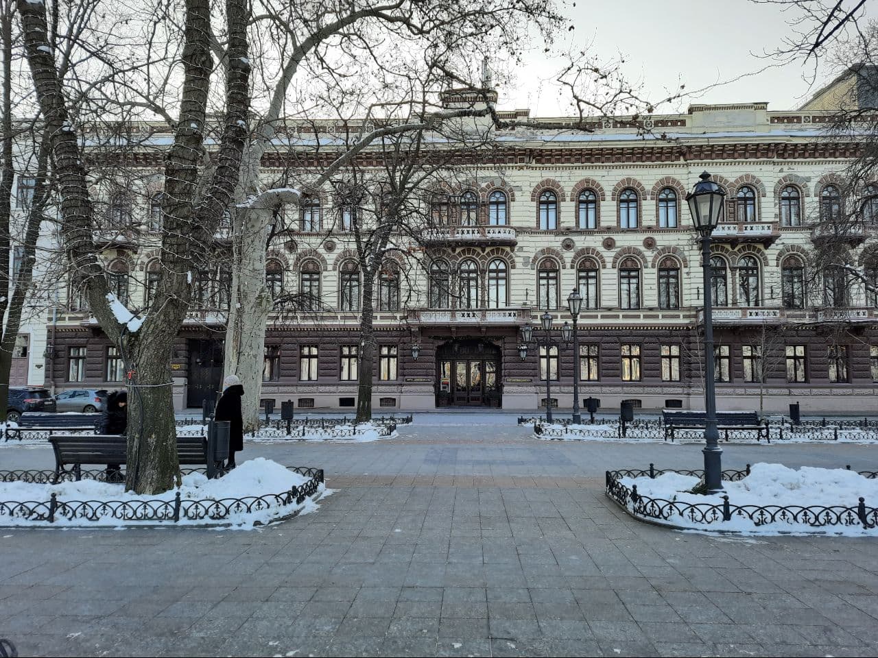 Заснеженные пляжи и лютый мороз: как выглядит Одесса в январе 2021 года. Фото Марины Повертайло