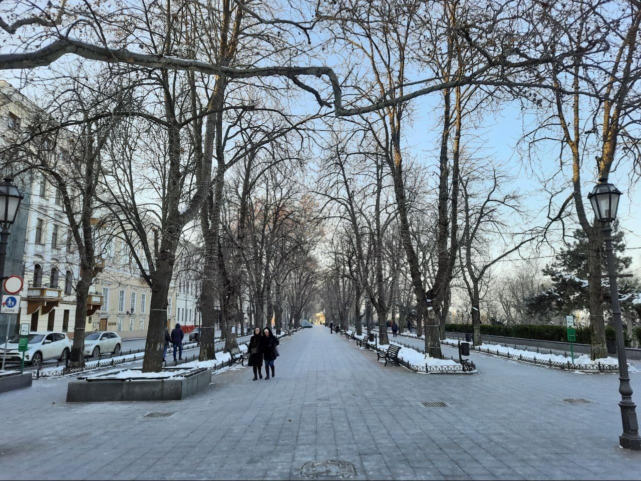 Заснеженные пляжи, цветы и лютый мороз: как выглядит Одесса в январе 2021 года фото