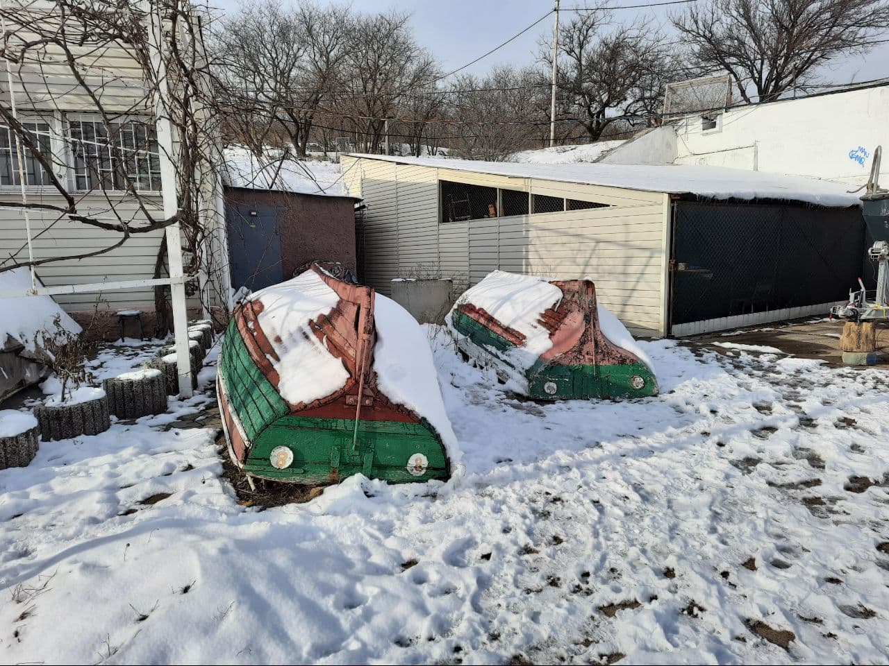 Заснеженные пляжи и лютый мороз: как выглядит Одесса в январе 2021 года. Фото Марины Повертайло