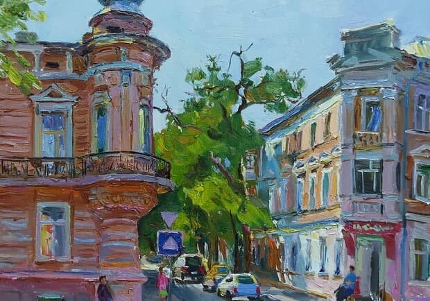 Выставка Натальи Лозы "На пороге весны"