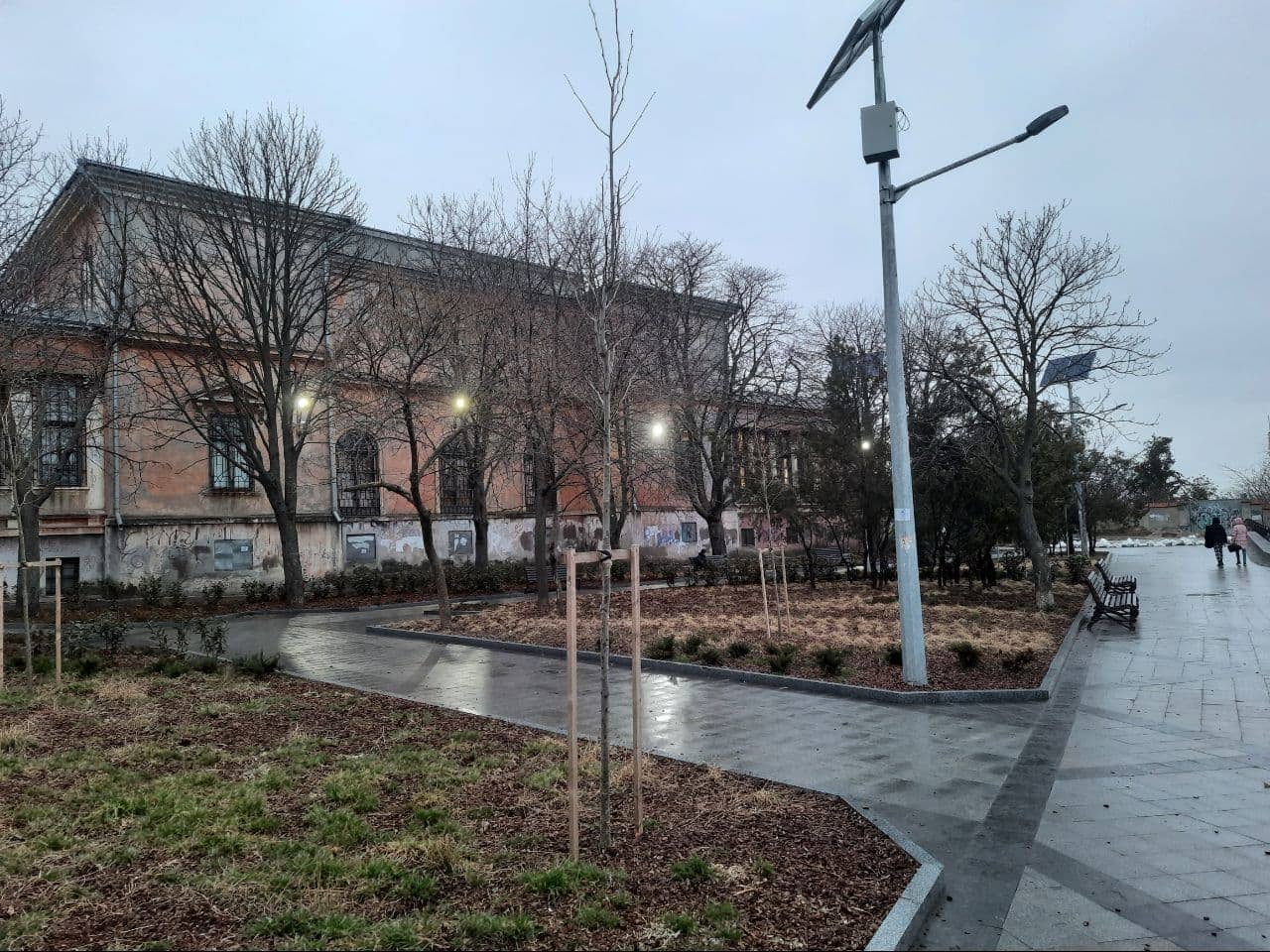 В Одессе снова ремонтирую бульвар Жванецкого: на него потратили 77 миллионов. Фото Марины Повертайло