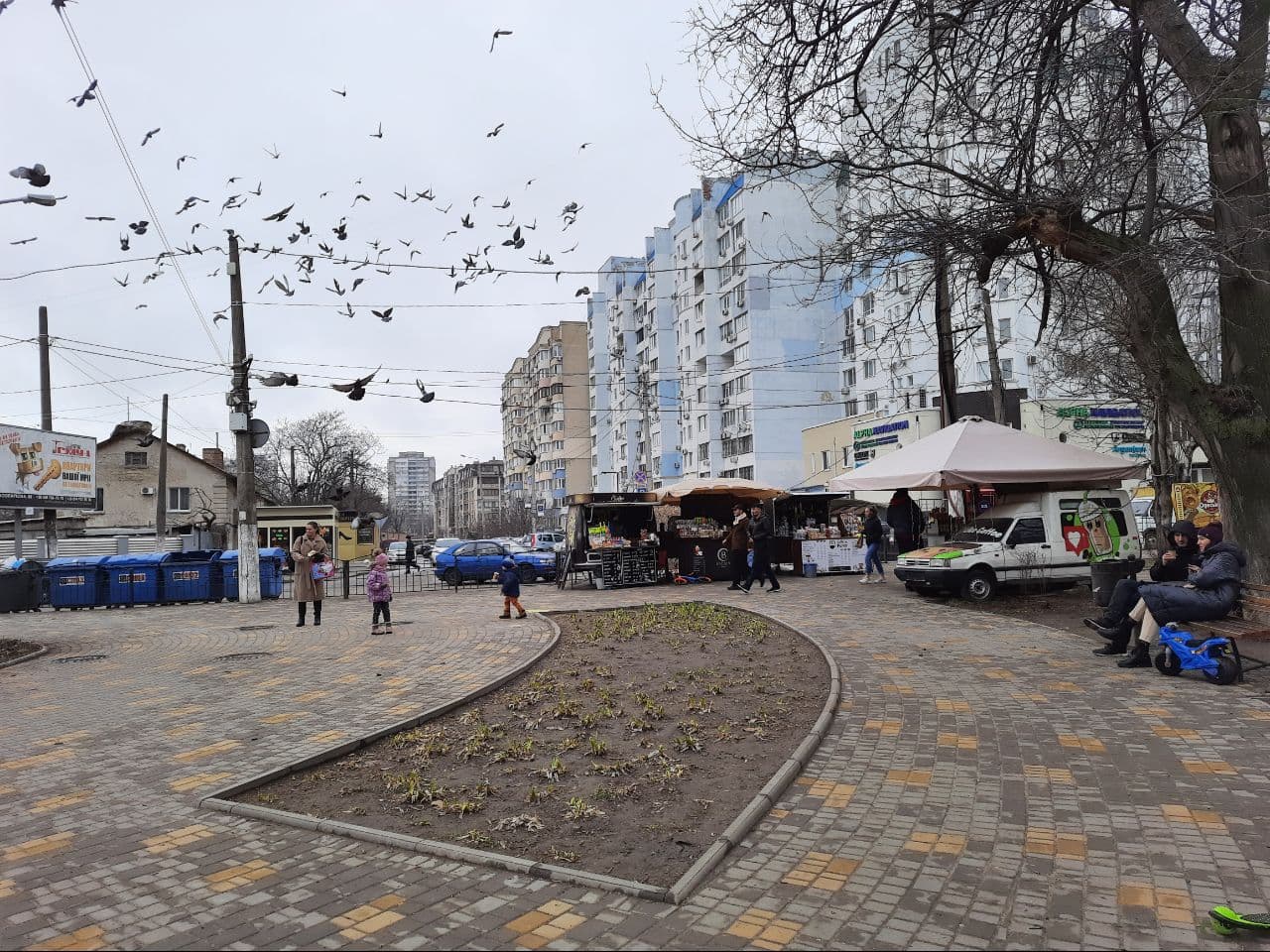 Как выглядит одесский парк Победы в марте 2021 года. Фото Марины Повертайло