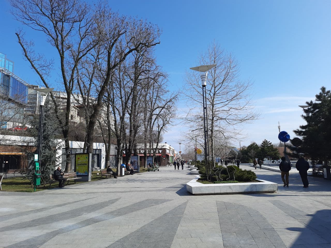 Как выглядят пляжи Одессы в марте 2021 года. Фото Марины Повертайло