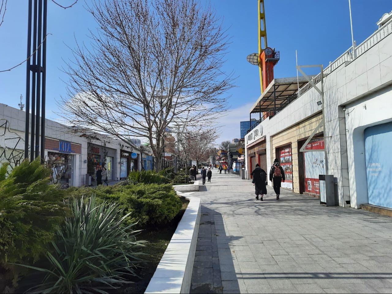 Как выглядят пляжи Одессы в марте 2021 года. Фото Марины Повертайло