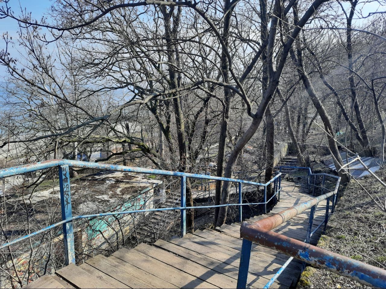 Как выглядят пляжи Одессы в марте 2021 года. Фото Марины Повертайло