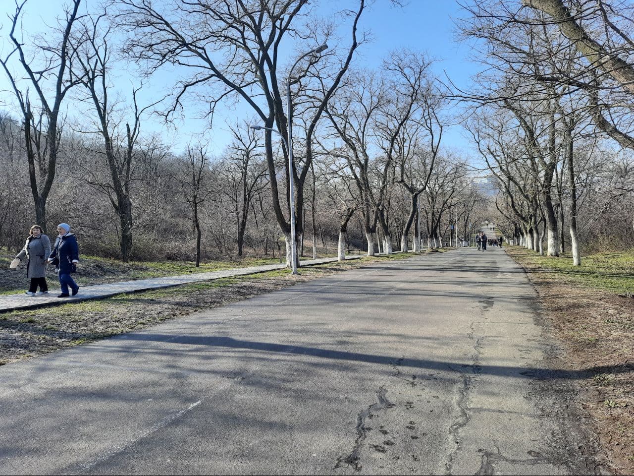 Как выглядят пляжи Одессы в марте 2021 года. Фото Марины Повертайло