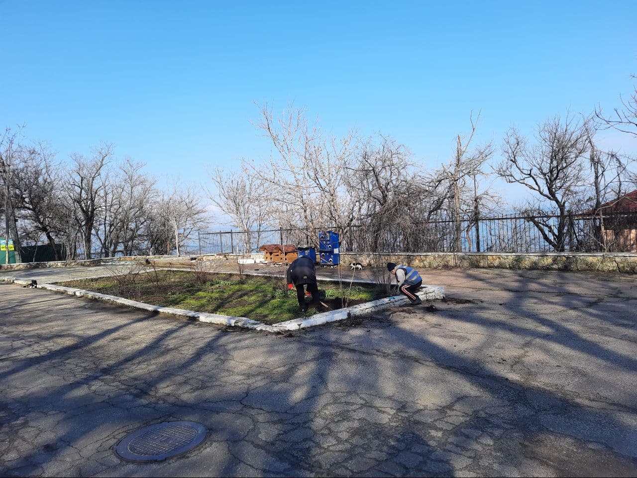 Как выглядят пляжи Одессы в марте 2021 года. Фото Марины Повертайло