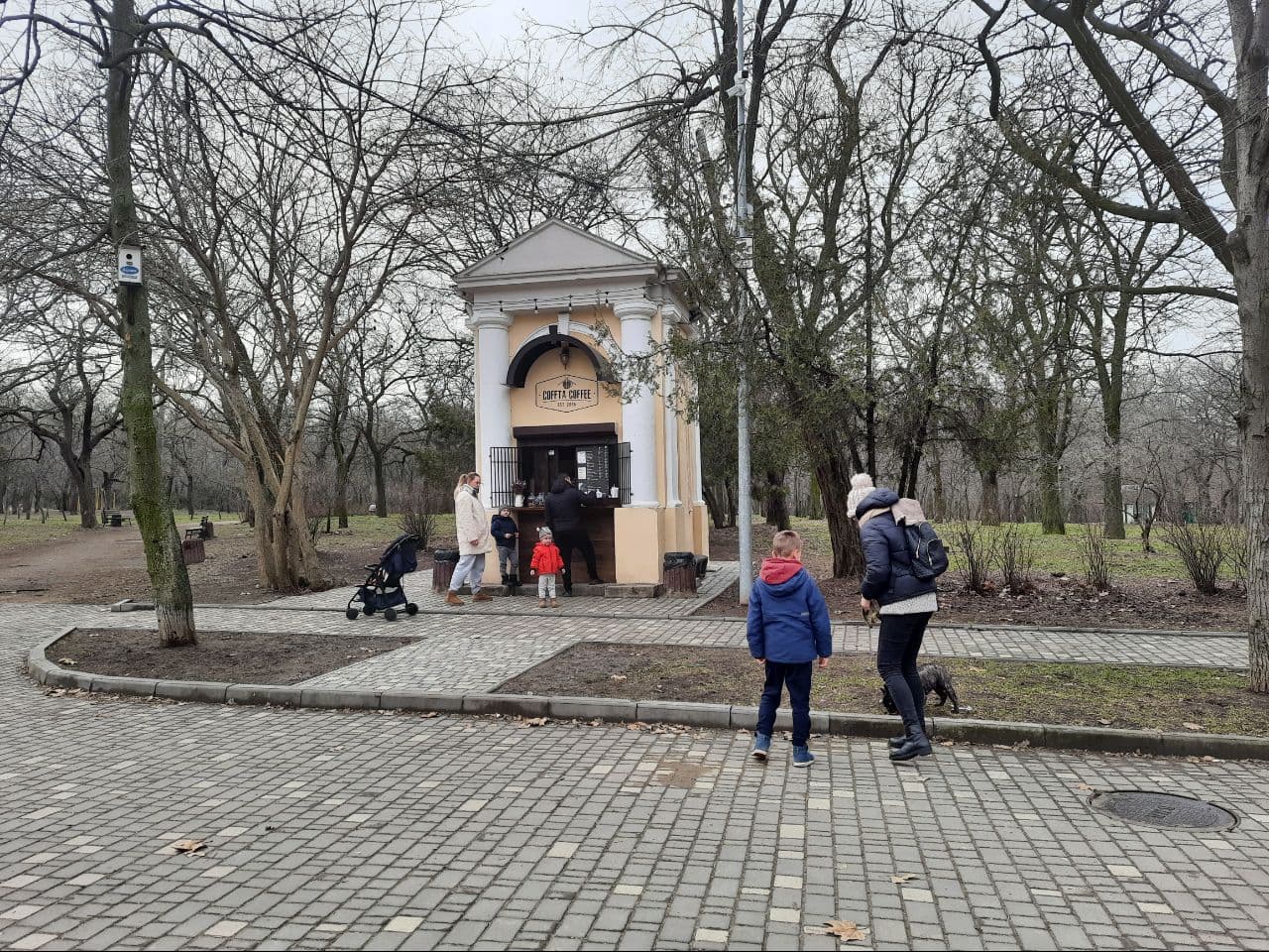 Как выглядит одесский парк Победы в марте 2021 года. Фото Марины Повертайло