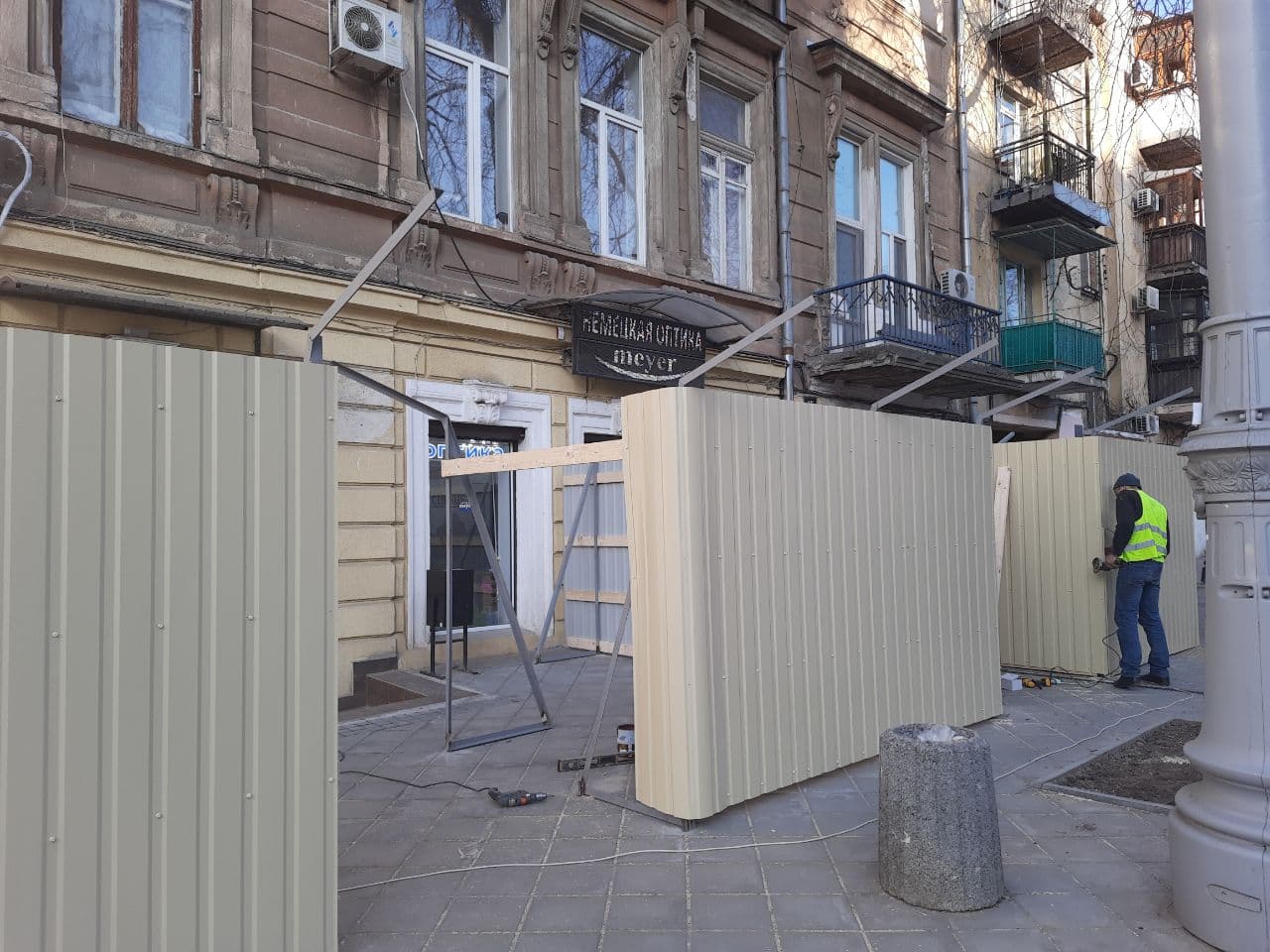 Дом с единорогами: в центре Одессы реставрируют старинный памятник архитектуры. Фото Марины Повертайло