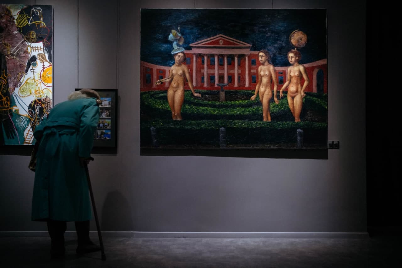 Выставка "Рой. К шестидесятилетию Александра Ройтбурда". Фото: "Маяк"