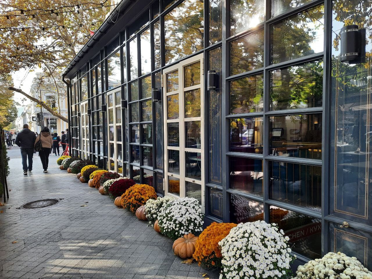 Ресторан "Амстердам" на улице Дерибасовской, 14. Фото Марины Повертайло