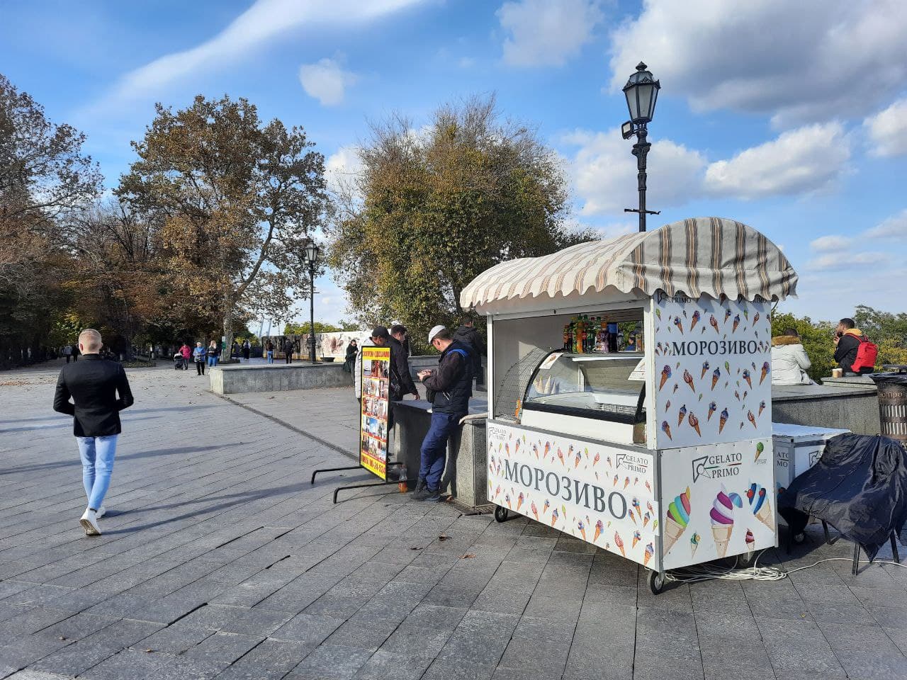 Приморский бульвар в Одессе. Фото Марины Повертайло