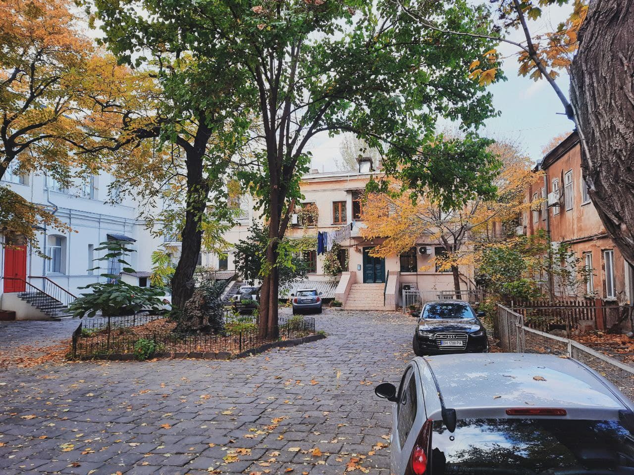 Переулок Нахимова в Одессе в октябре 2021 года. Фото Марины Повертайло