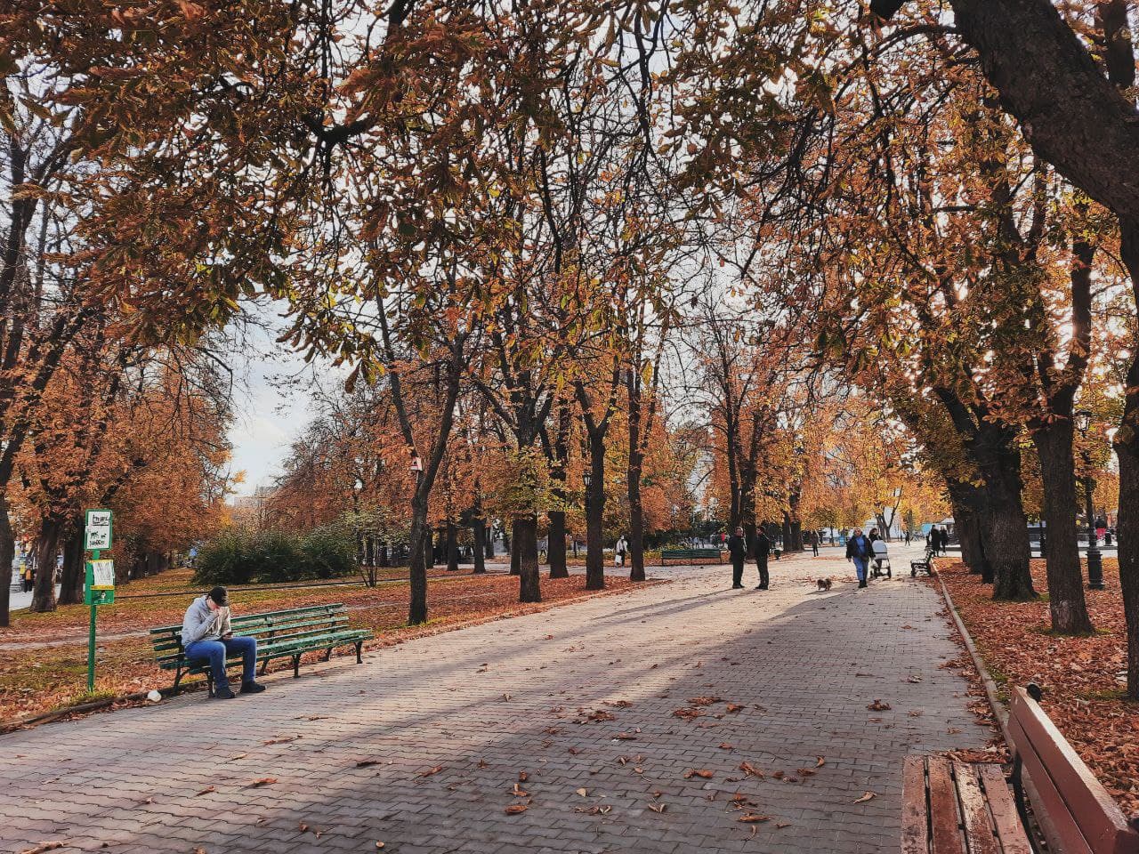 Соборная площадь в Одессе в октябре 2021 года. Фото Марины Повертайло