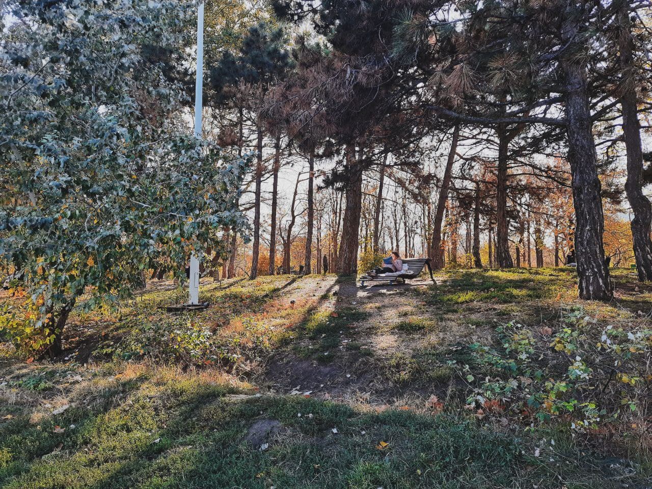 Парк Победы в Одессе в октябре 2021 года. Фото Марины Повертайло