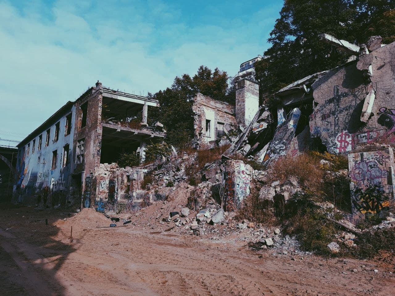 Деволановский спуск в Одессе осенью 2021 года. Фото Марины Повертайло