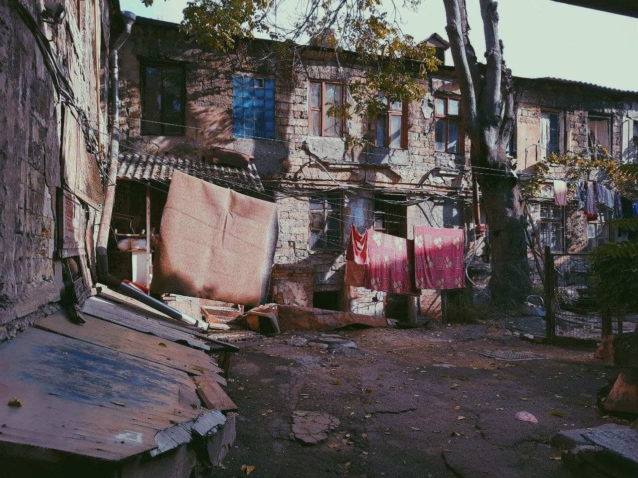 Польский спуск в Одессе осенью 2021 года. Фото Марины Повертайло