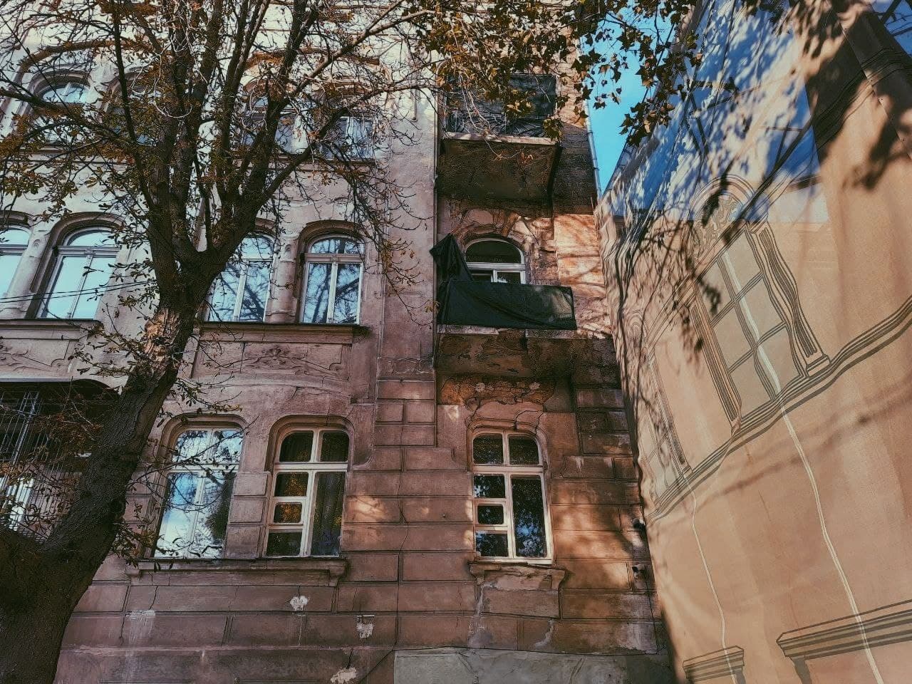 Дом Магнеру в Одессе осенью 2021 года. Фото Марины Повертайло