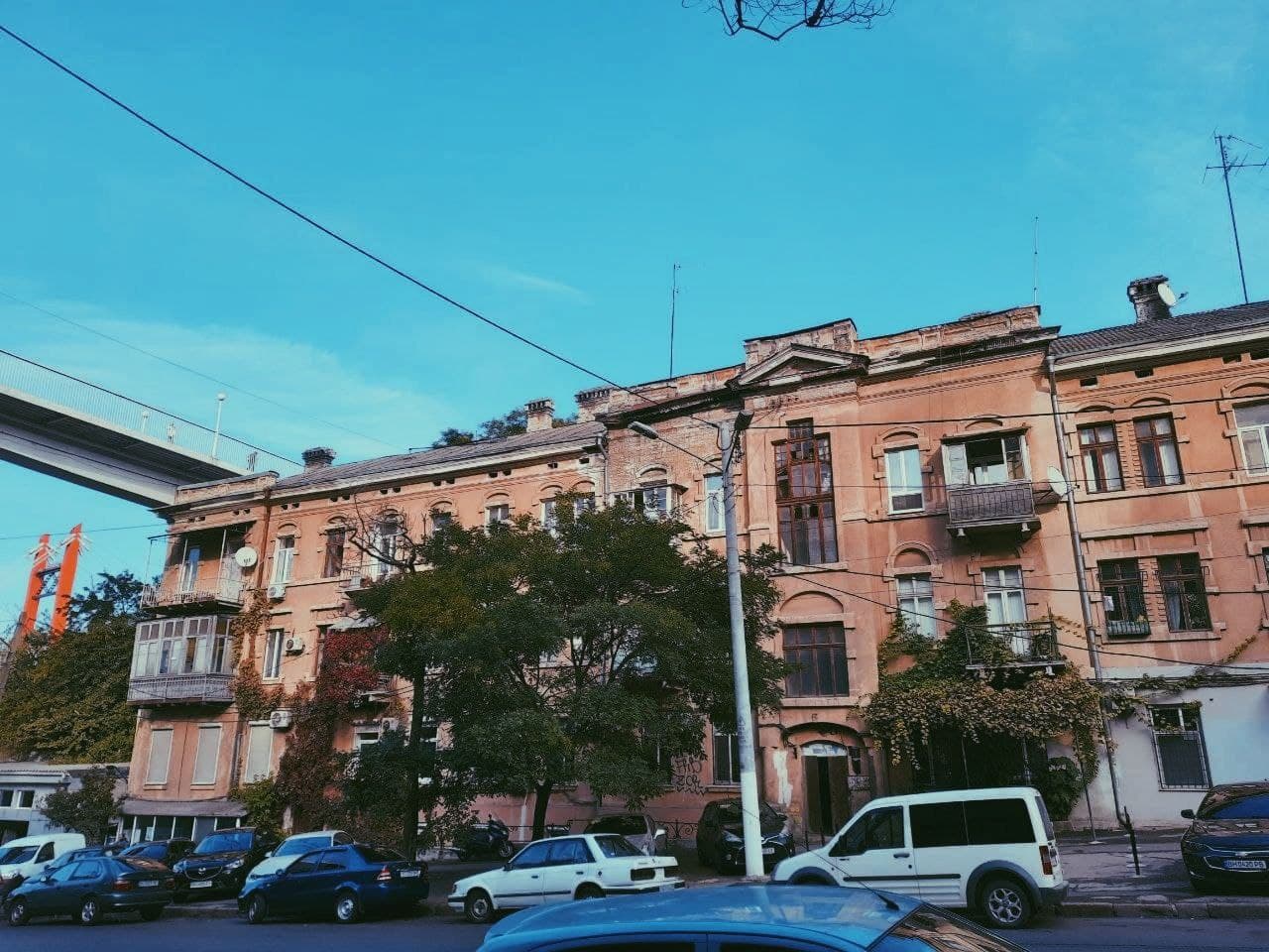 Военный спуск в Одессе осенью 2021 года. Фото Марины Повертайло