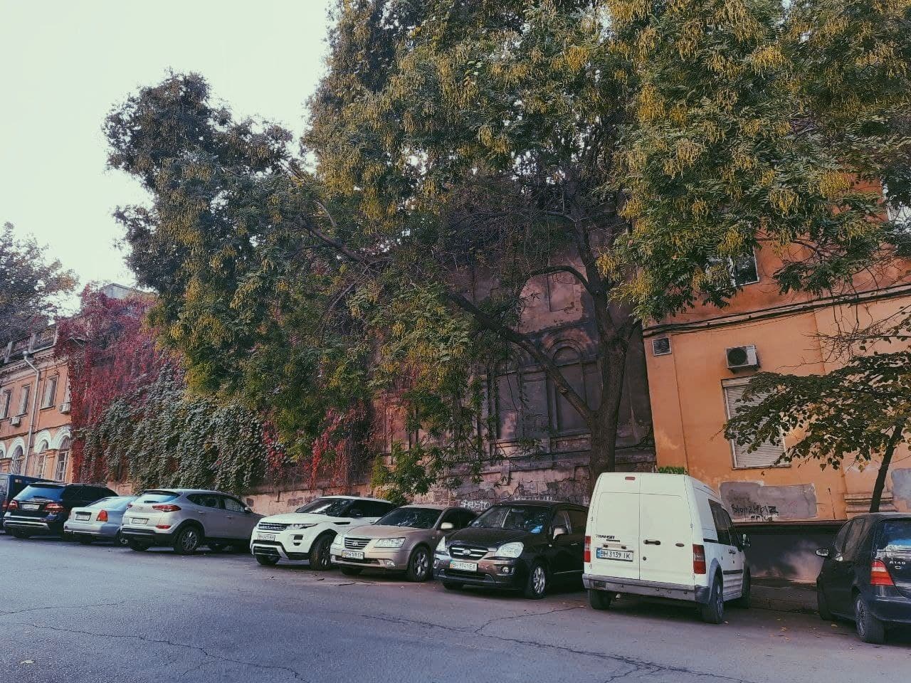 Военный спуск в Одессе осенью 2021 года. Фото Марины Повертайло