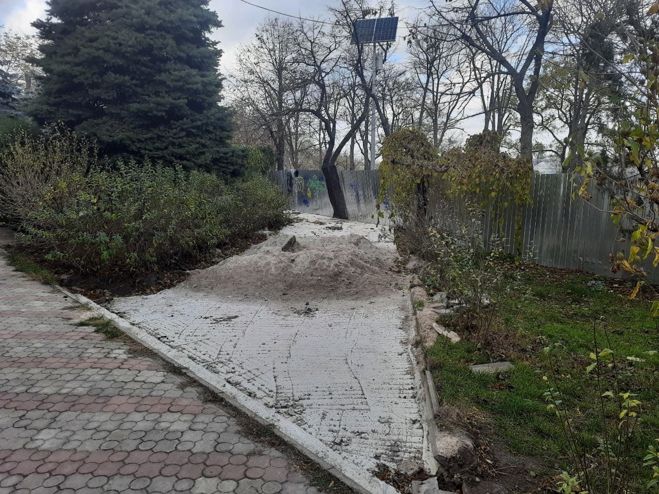 Реконструкция бульвара Жванецкого в Одессе.