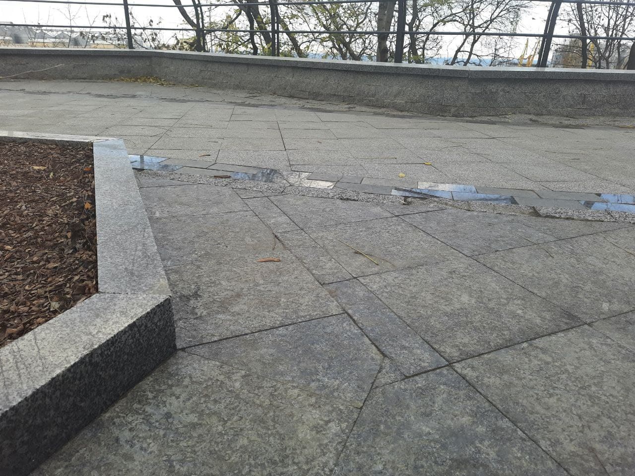 Реконструкция бульвара Жванецкого в Одессе.