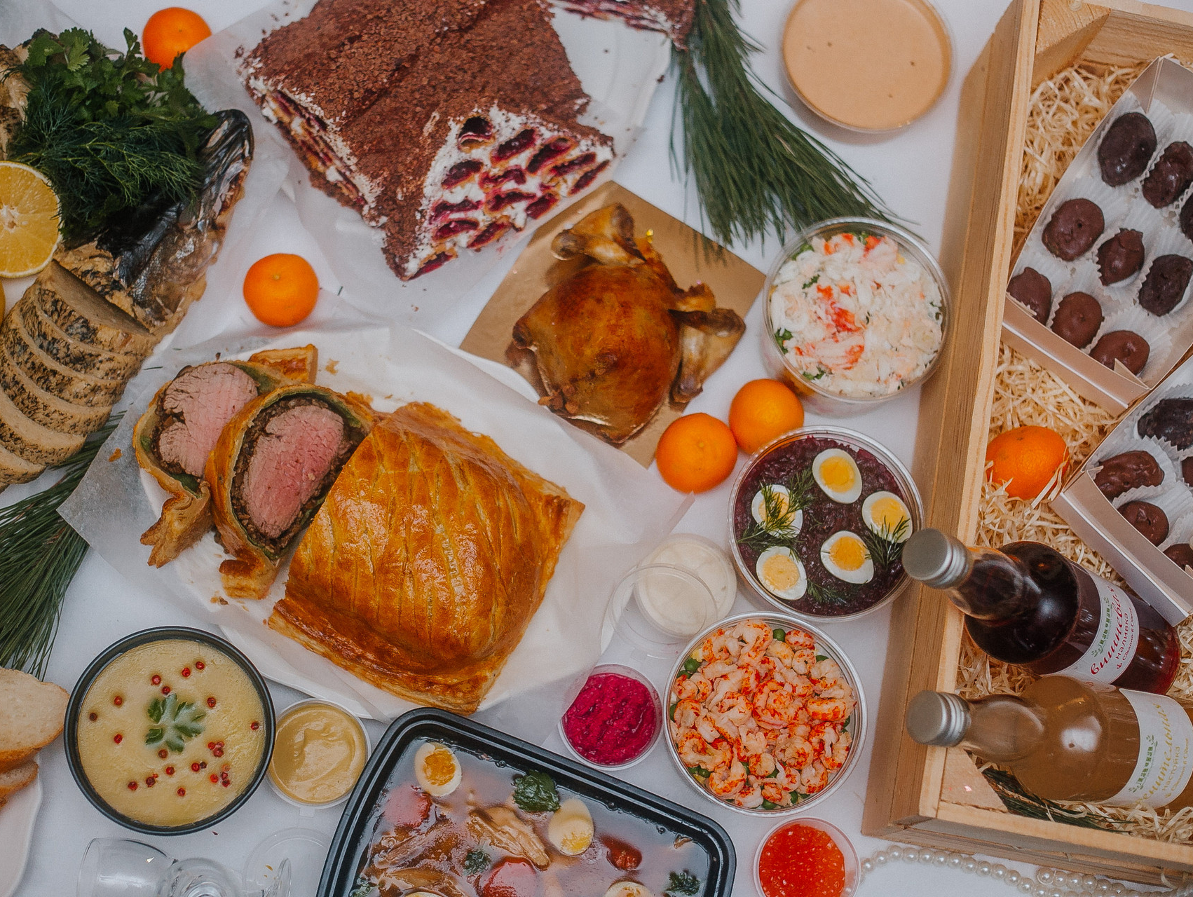 Праздник без забот: где в Одессе заказать новогоднее меню с доставкой. "Дача"