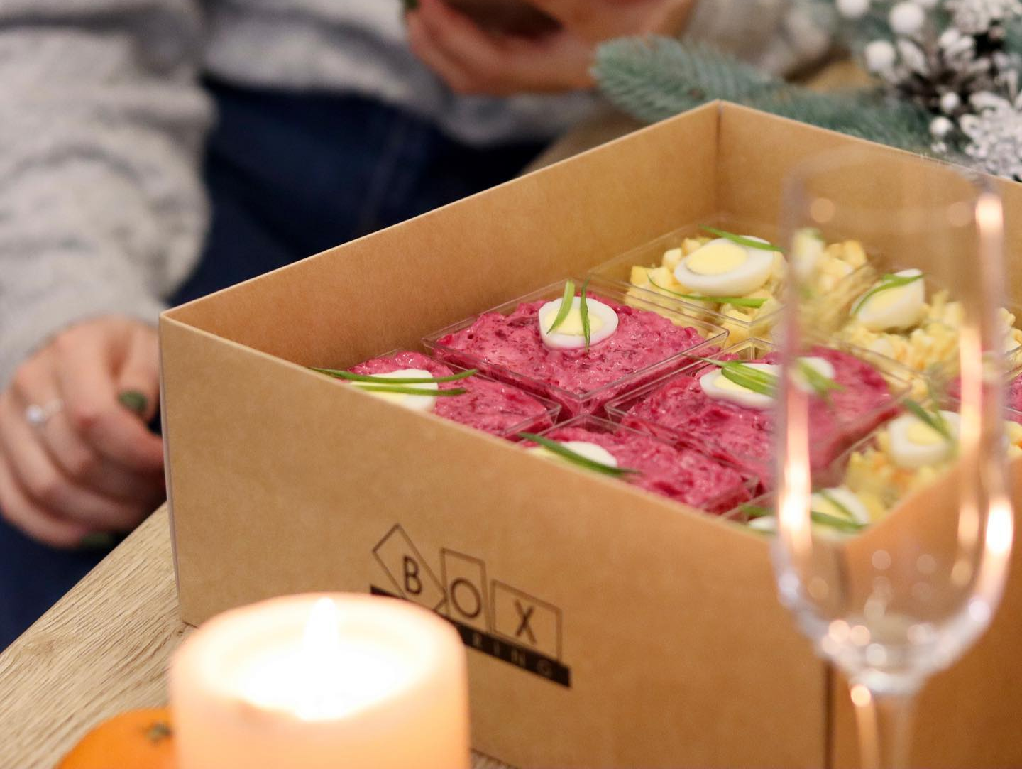 Праздник без забот: где в Одессе заказать новогоднее меню с доставкой. Box catering