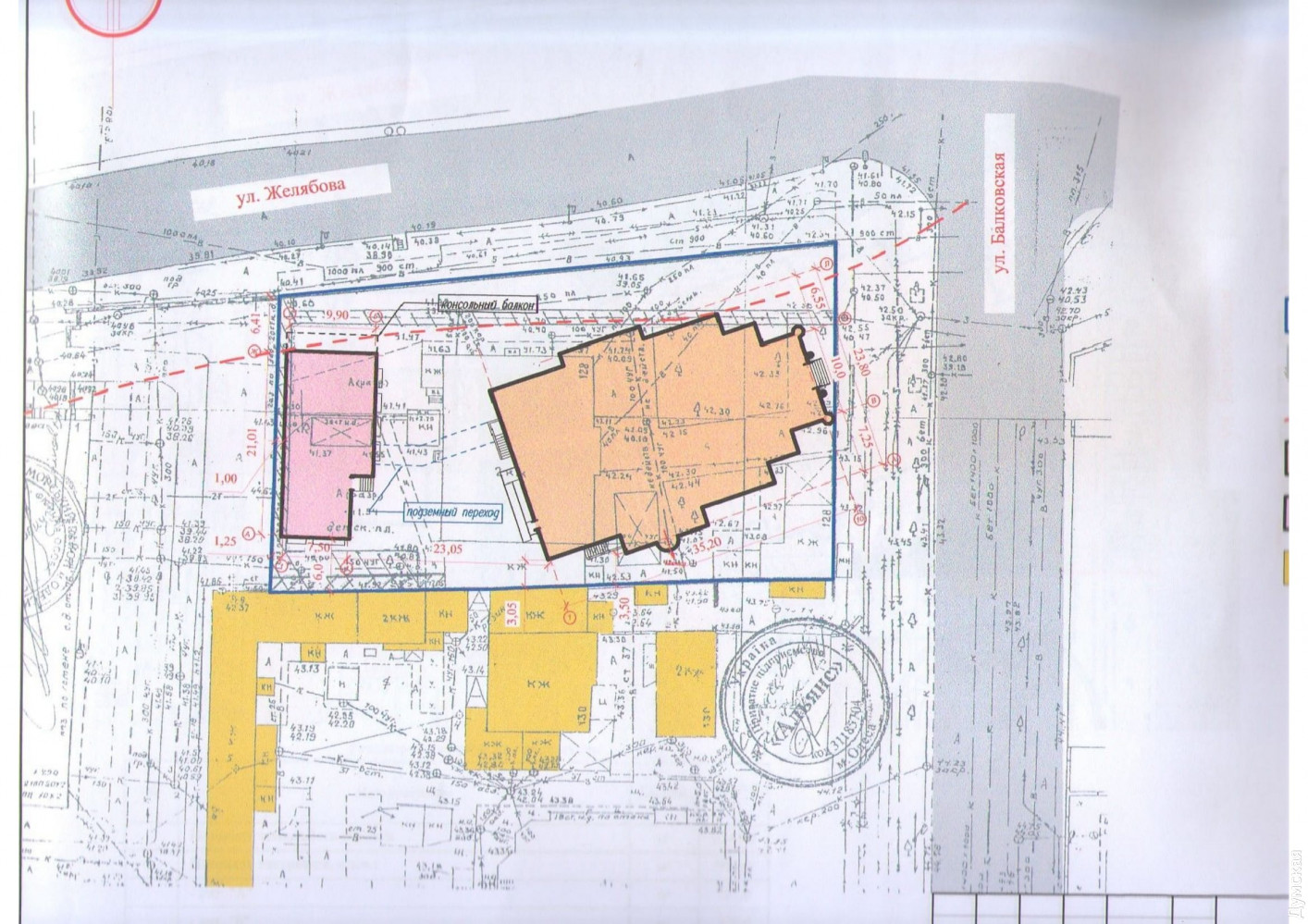 План мечети с минаретом на Балковской. Фото: "Думская"