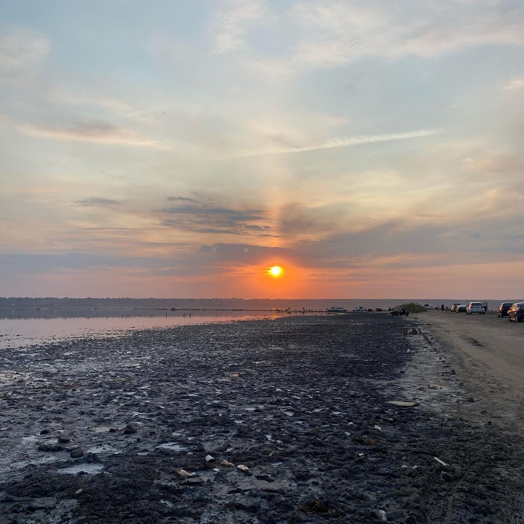 Как выглядит Куяльницкий лиман в сентябре 2021 года. Фото: instagram.com/sanatorii_kuialnik