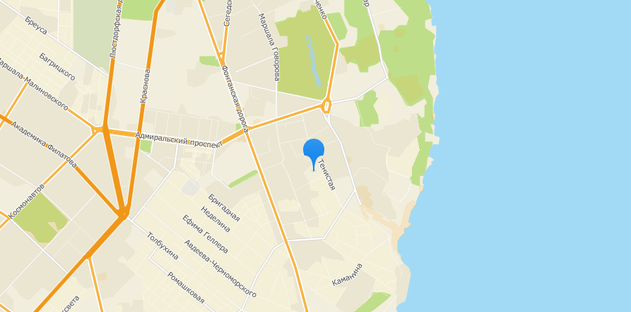 Клиника Одесского национального медицинского университета. Карта: 2ГИС