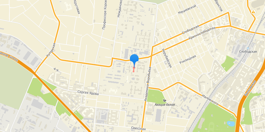 Одесский областной кожно-венерологический диспансер. Карта: 2ГИС